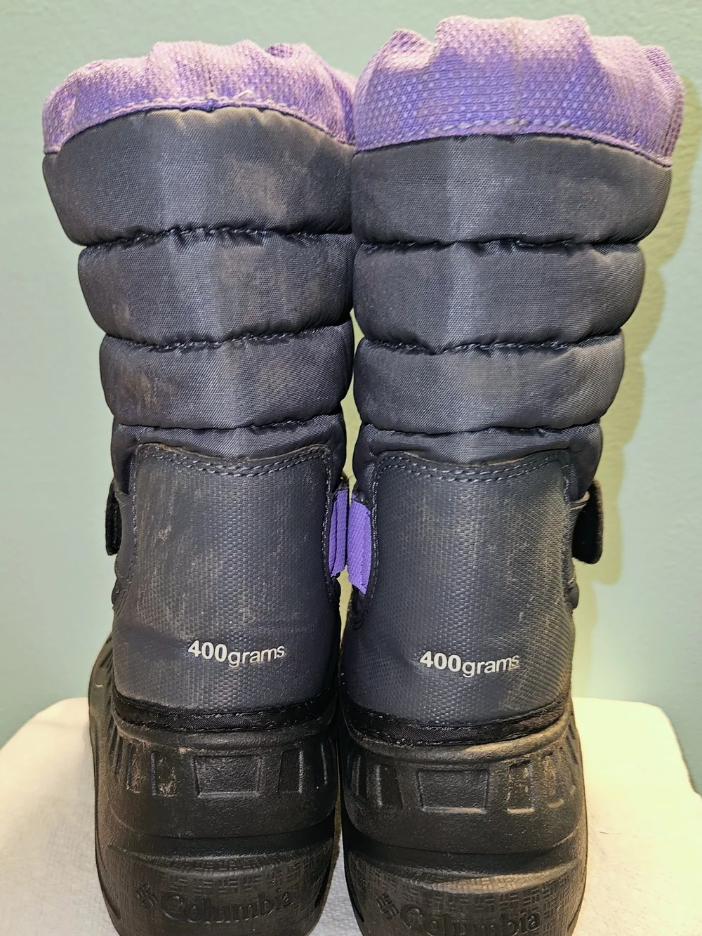 Columbia Kids Purple Winter Snow Boots